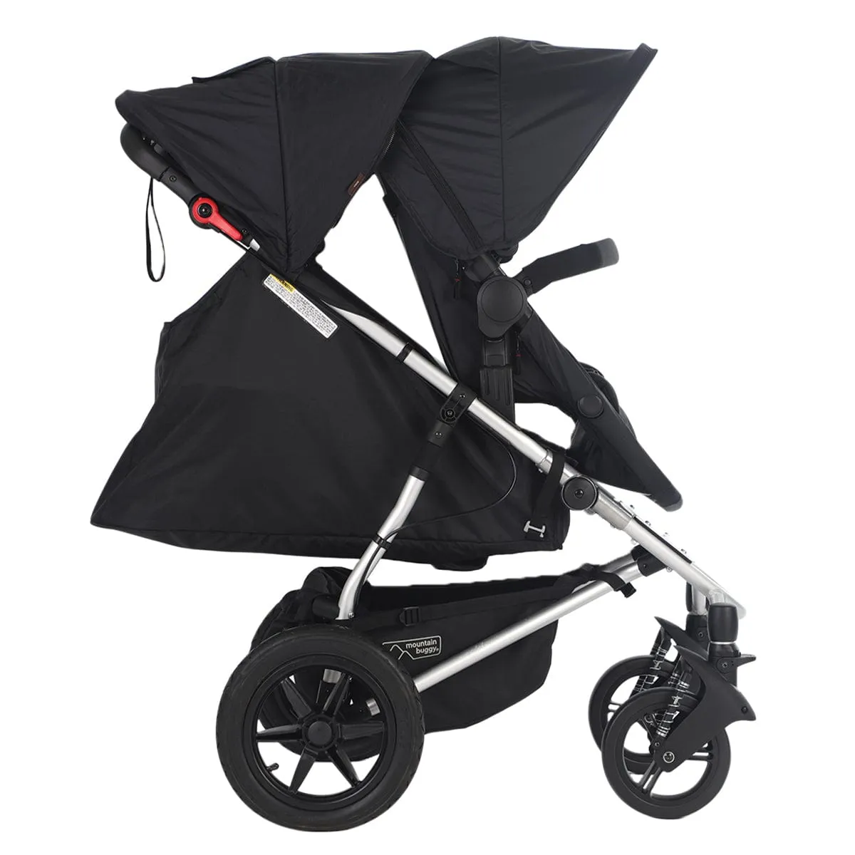 Mountain Buggy Cosmopolitan Plus Double Stroller - Black