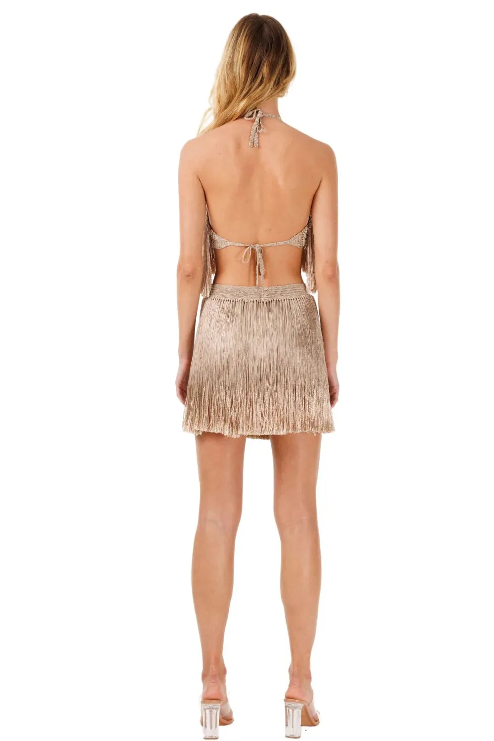 My Beachy Side - Meringue Mini Skirt - Bronze