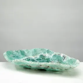 Natural Blue / Green Fluorite Bowl 20