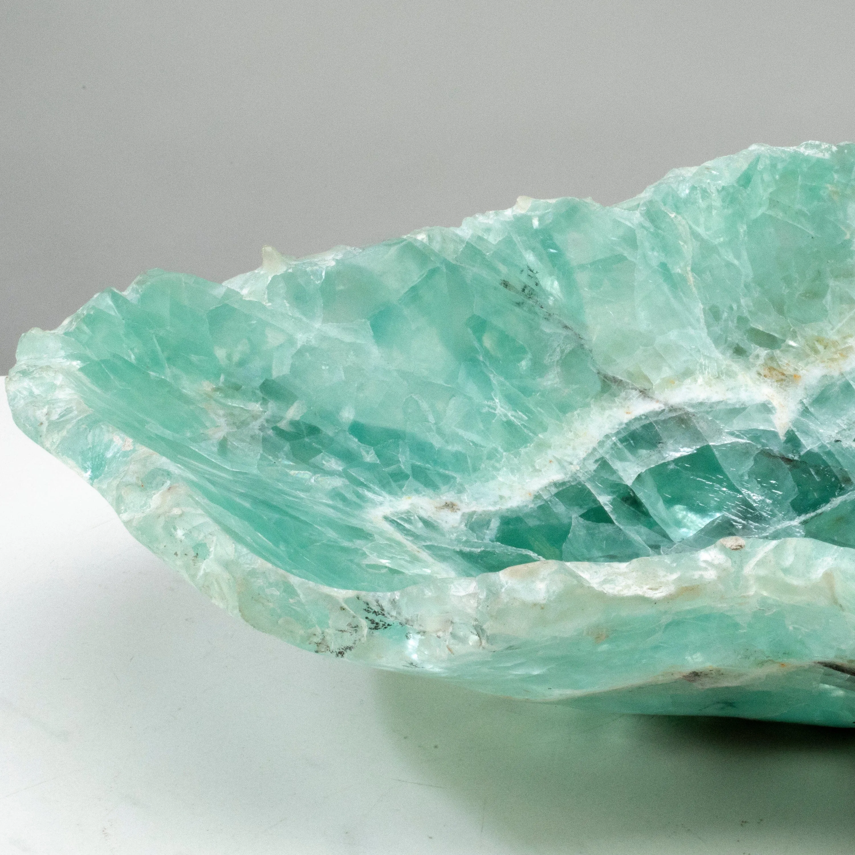 Natural Blue / Green Fluorite Bowl 20