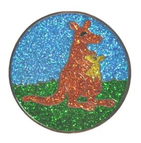 Navika Glitzy Hat Clip/Marker Kangaroo