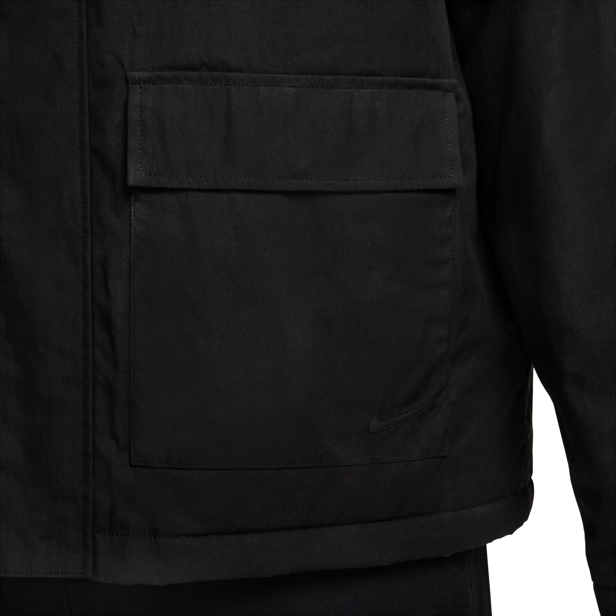 Nike Life Waxed Canvas Work Jacket Black FN3130-010