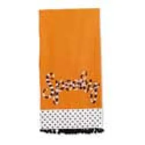 Orange Halloween Towel