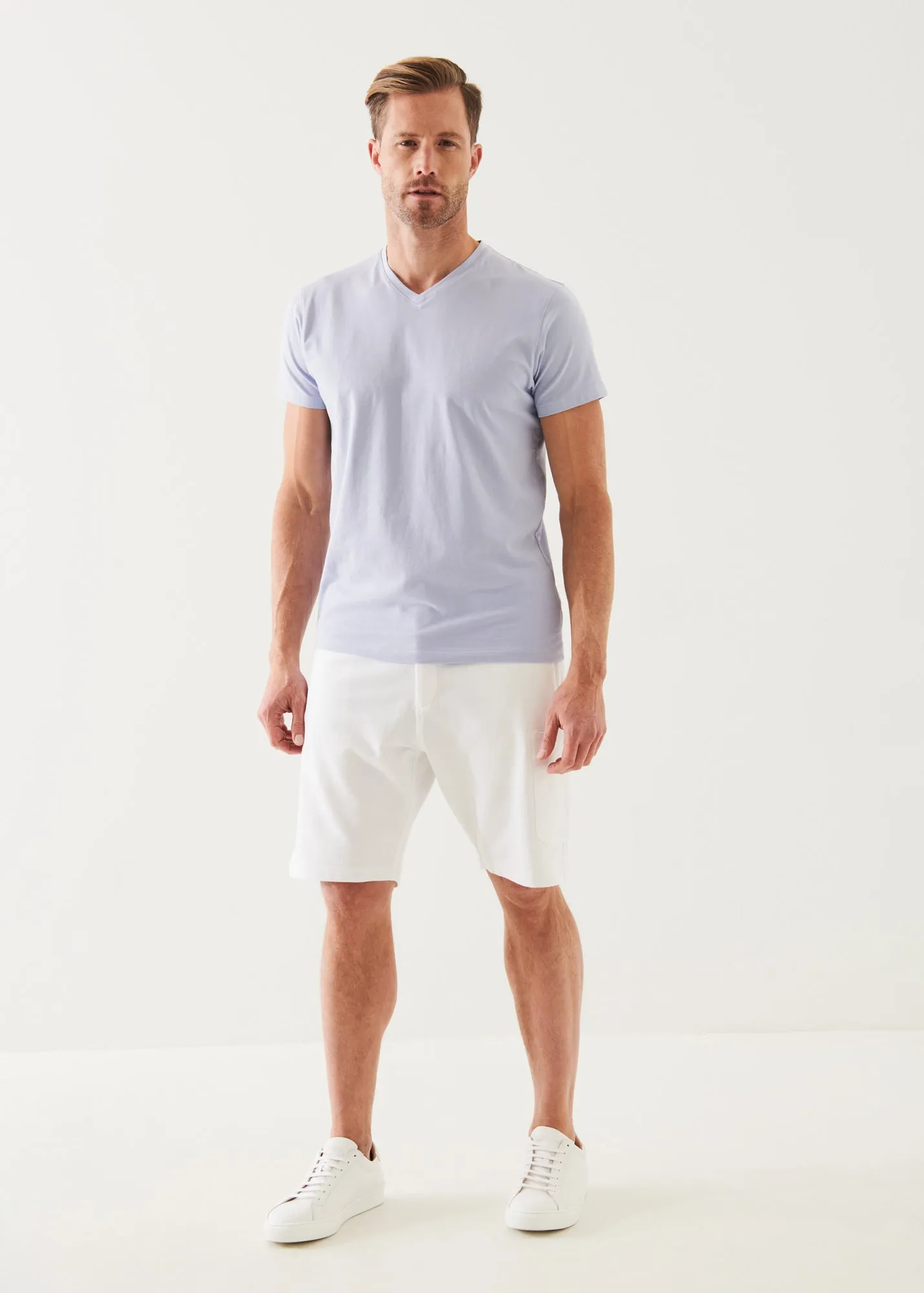 PIMA COTTON FRENCH TERRY CARGO SHORT