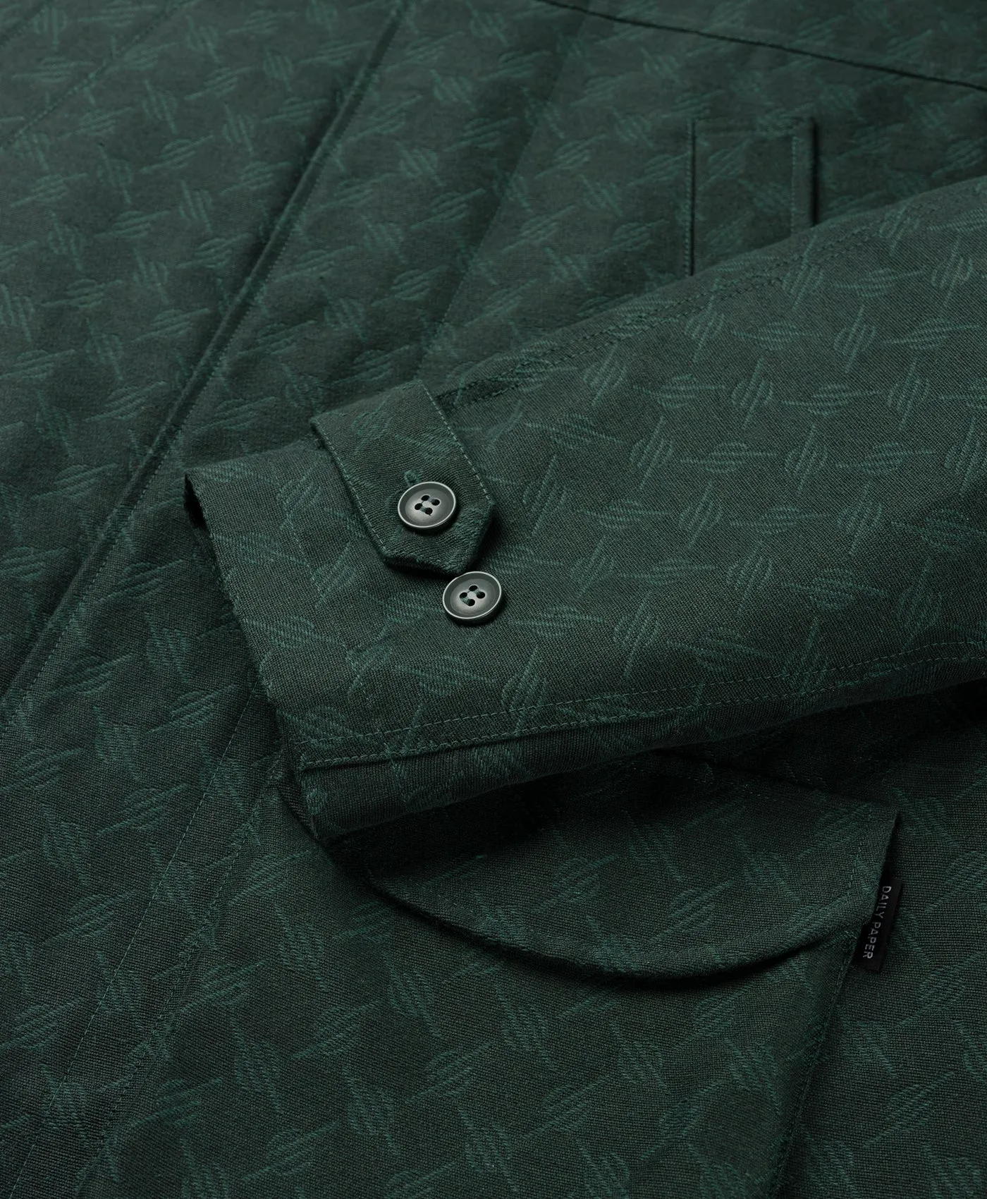 Pine Green Imani Monogram Jacket