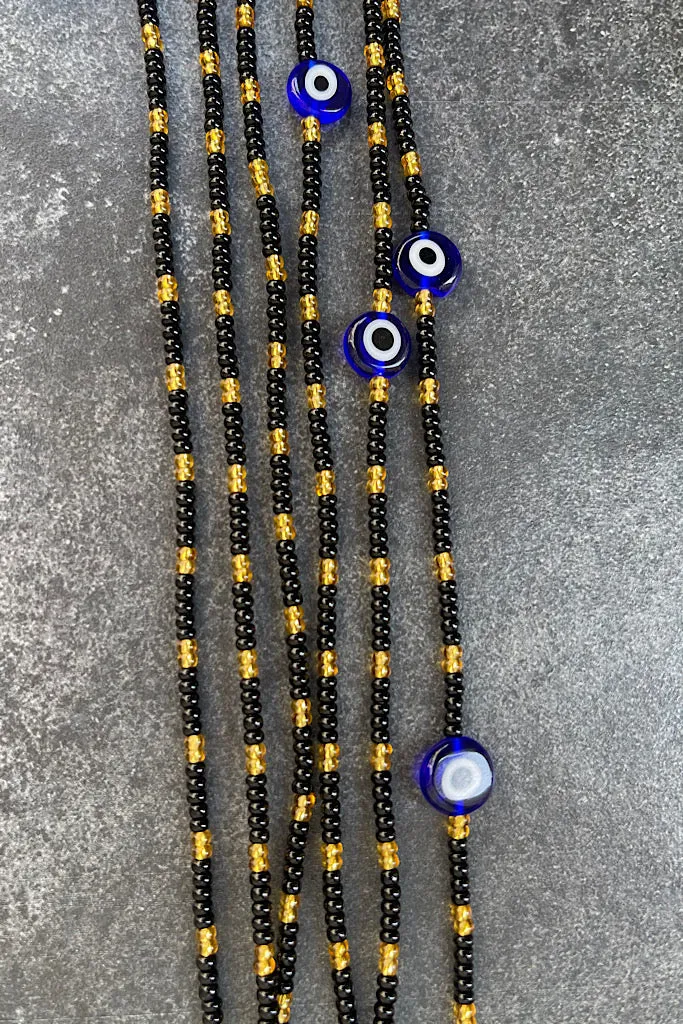 Protective Eye Tie On Waist Beads