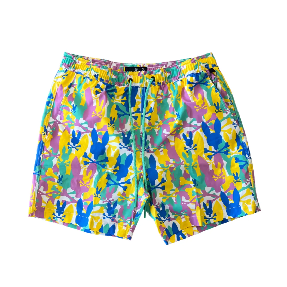 Psycho Bunny Mens Suncoast Swim Shorts - Biscay Bay