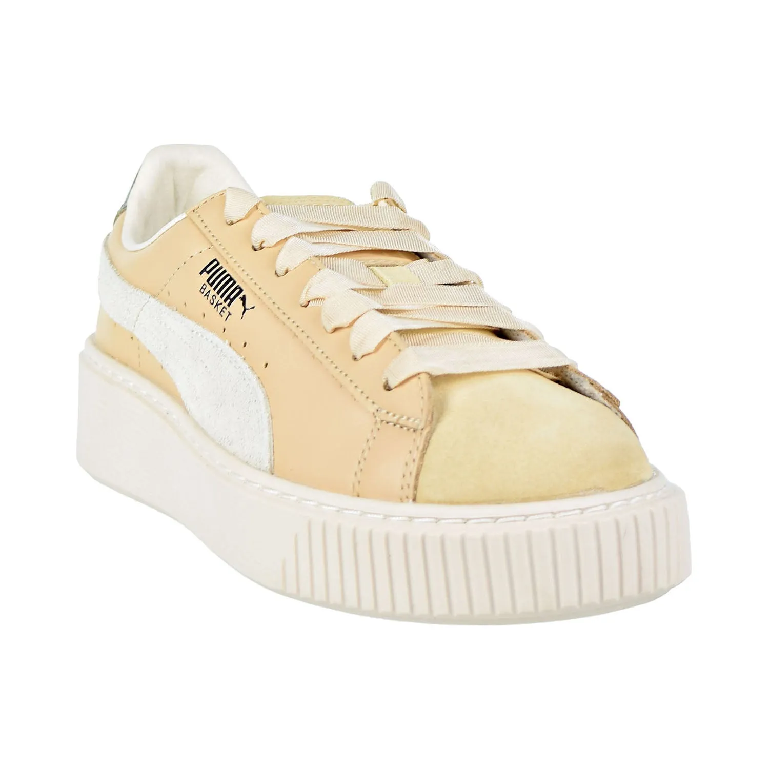 Puma Platform Up Women's Shoes Natural Vachetta/Birch