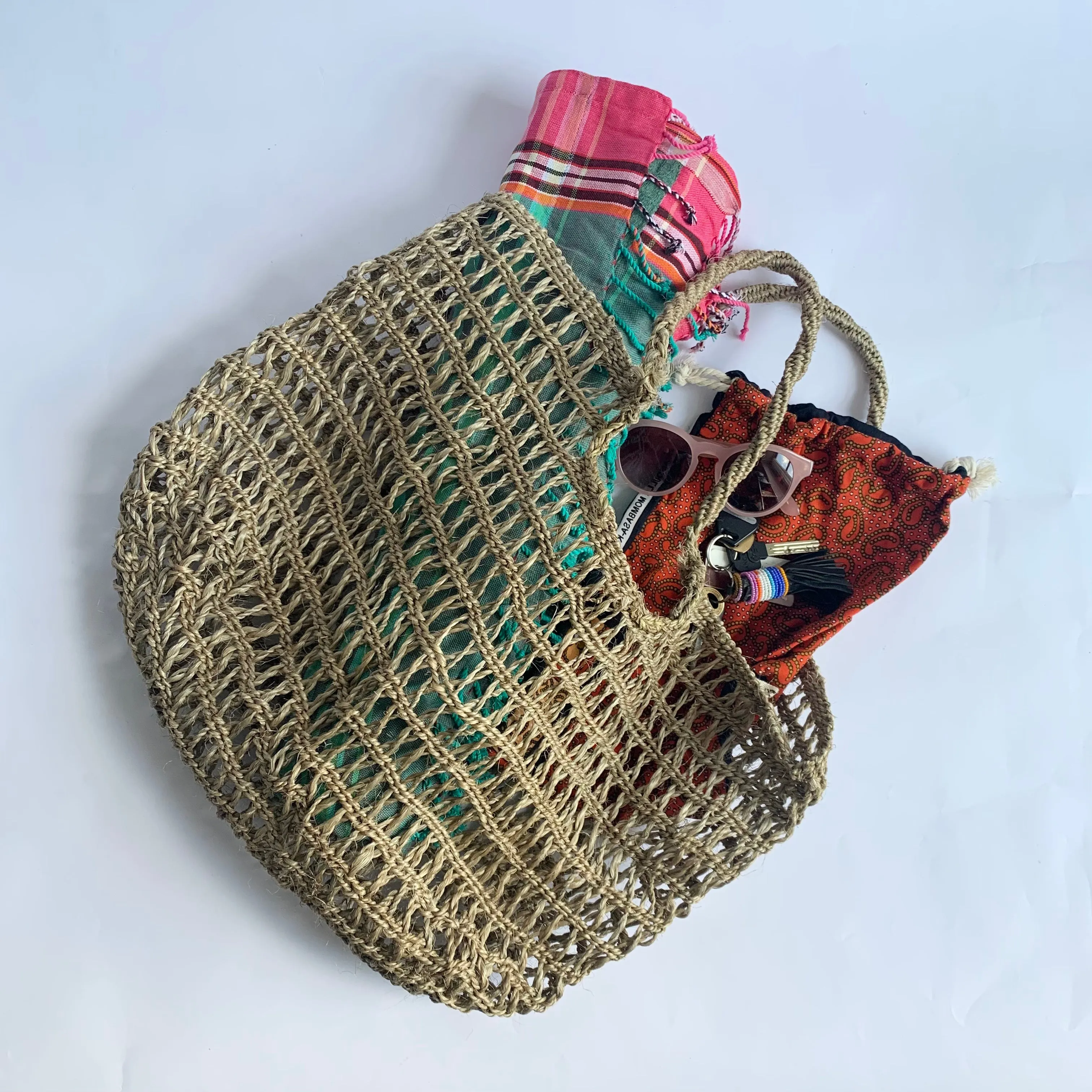 Rattan Beach Bag