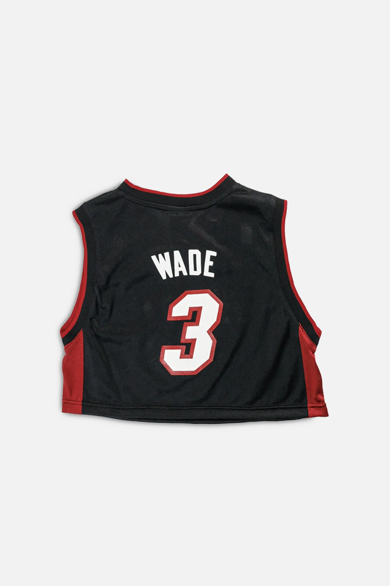 Rework Miami Heat NBA Crop Jersey - M