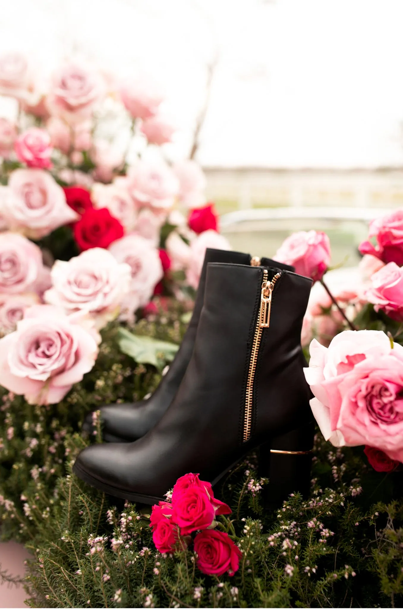 Reyes Sleek Ankle Boot in Black