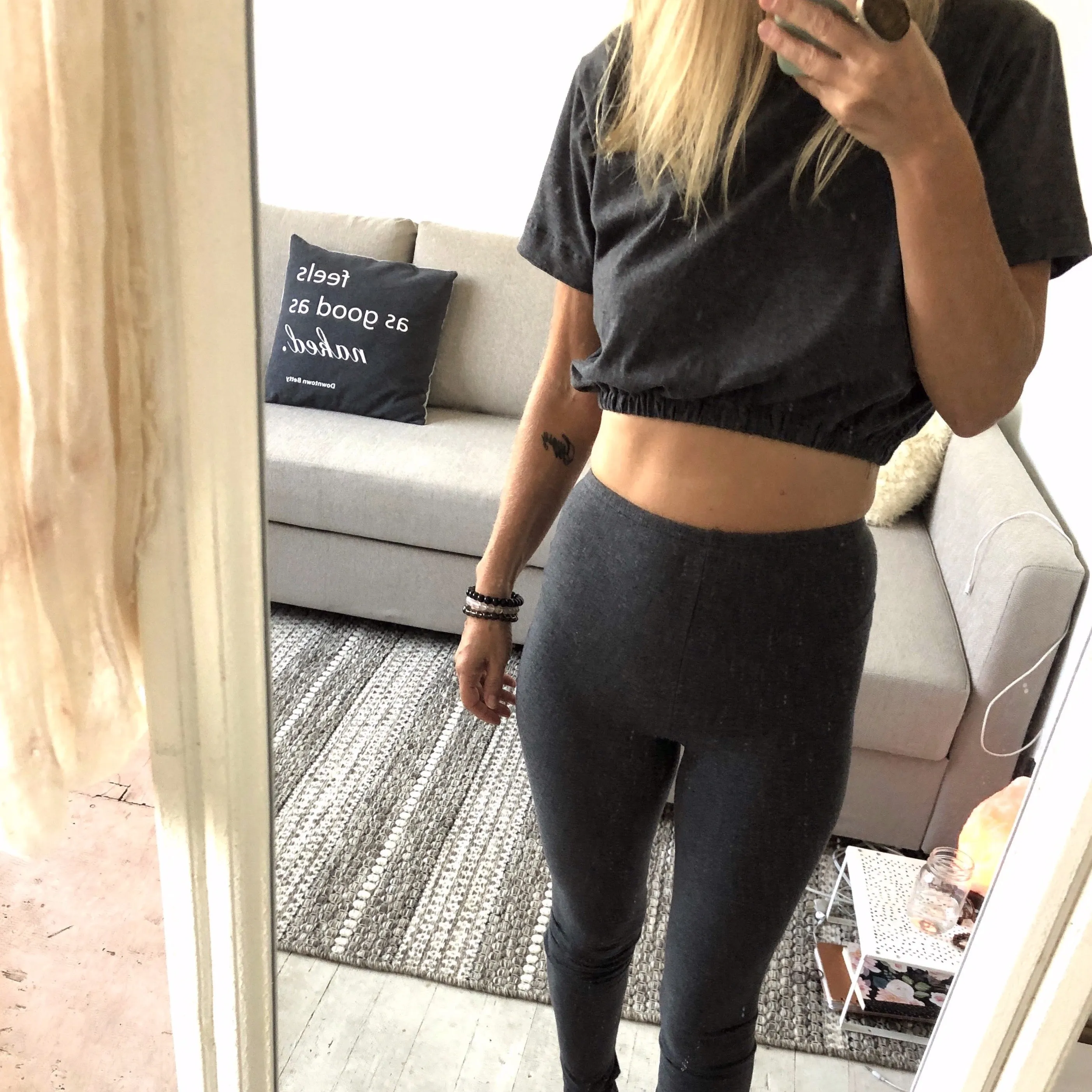 SALE City Slicker Crop Top | Black