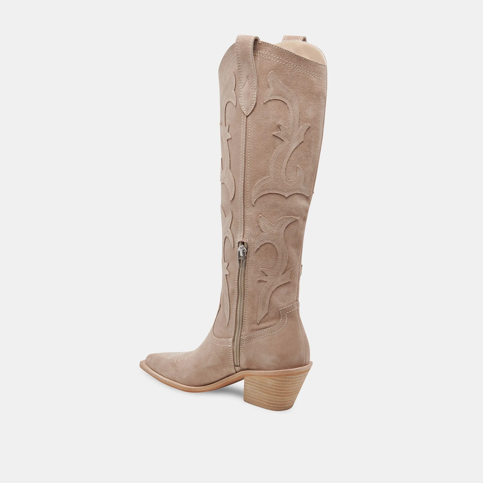 SAMARE BOOTS TAUPE SUEDE