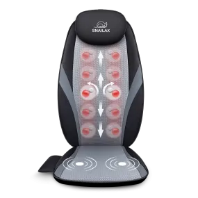 Shiatsu Back Massager with Heat & Vibration,Massage Seat Cushion - 256