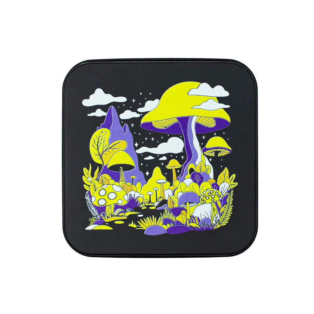 Shrooms Metal Tin