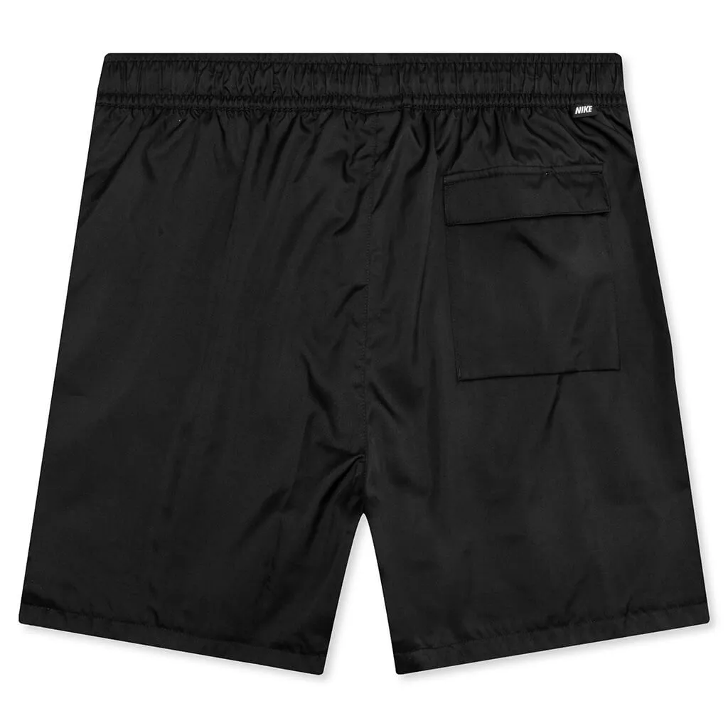 Sportswear Sport Essentials Woven Lined Flow Shorts - Black/White