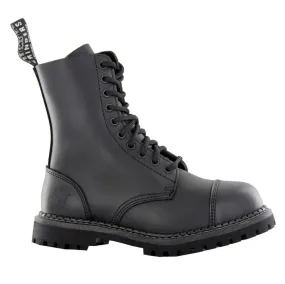 Stag Cs Derby Black Unisex Ankle Boots