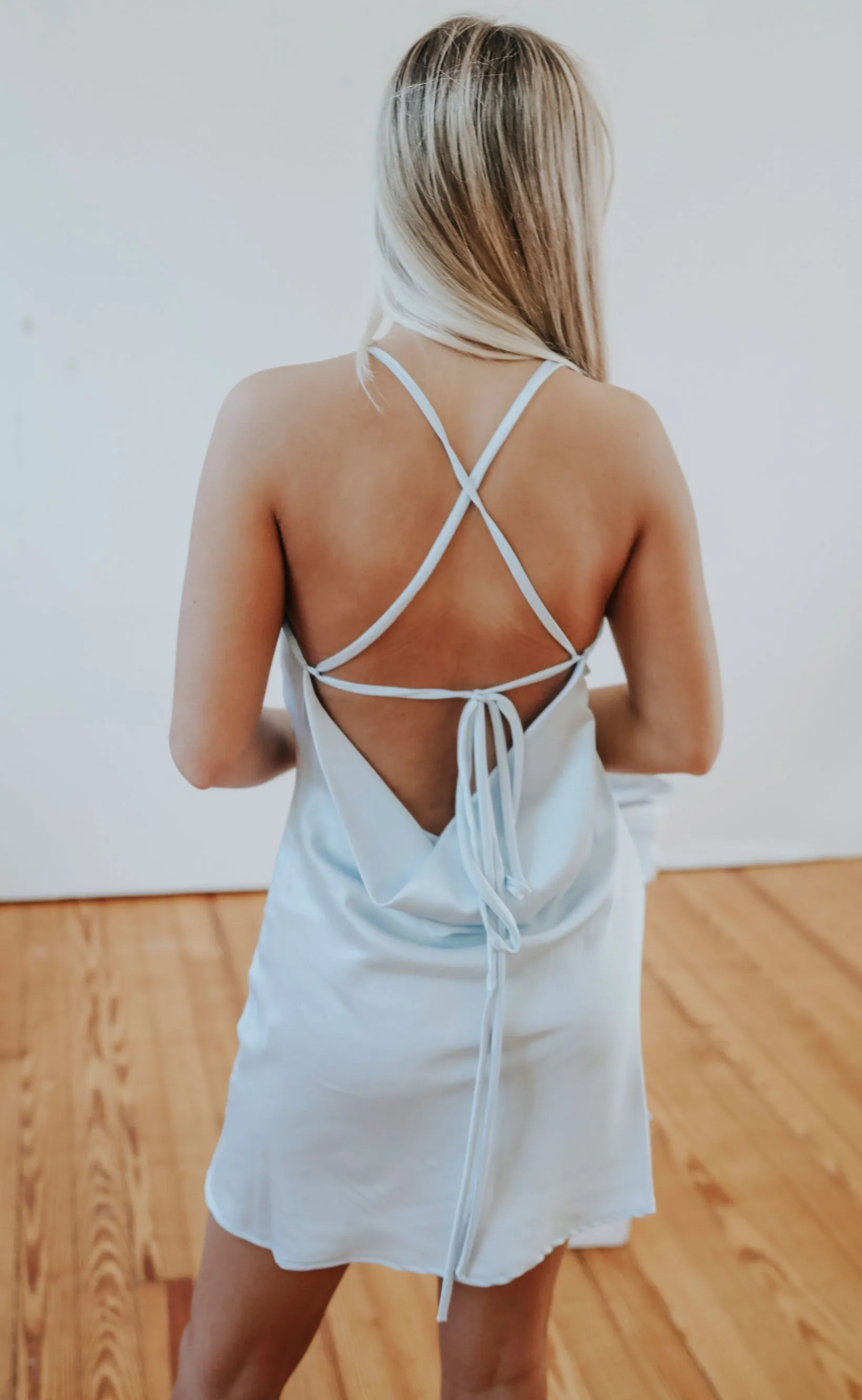 stay icy mini dress