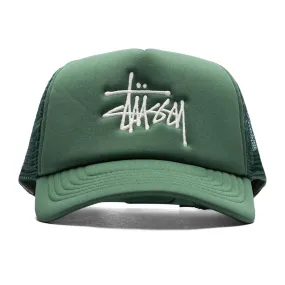 Stussy Big Basic Trucker Cap - Pine