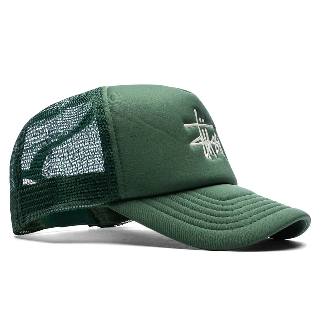 Stussy Big Basic Trucker Cap - Pine