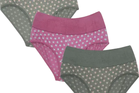 Sunny Broad Elastic Panty ( 80mm ) Pack of 3