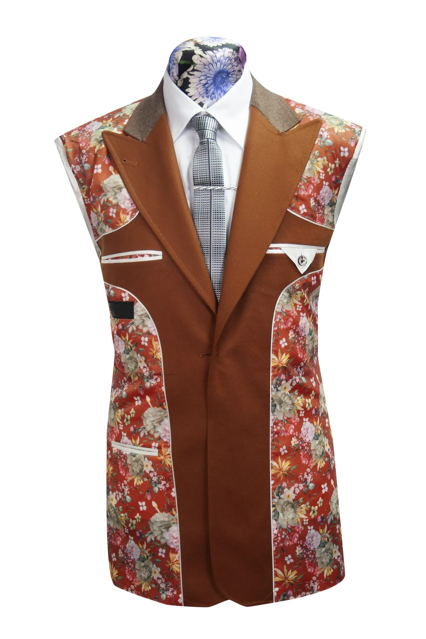 The Grayson Pecan Brown Suit