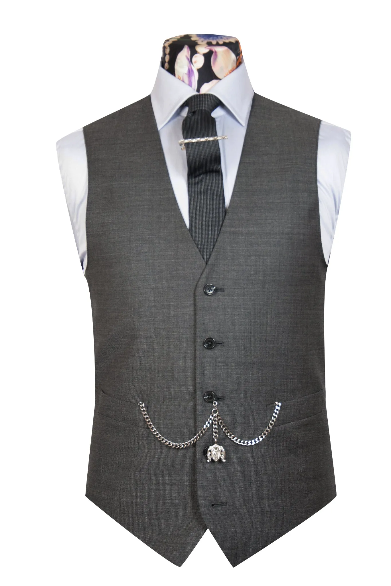 The Oakwood Black Pick & Pick Suit