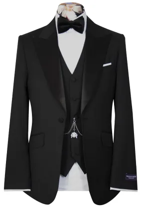 The Wordsworth Purple Label Black Dinner Suit