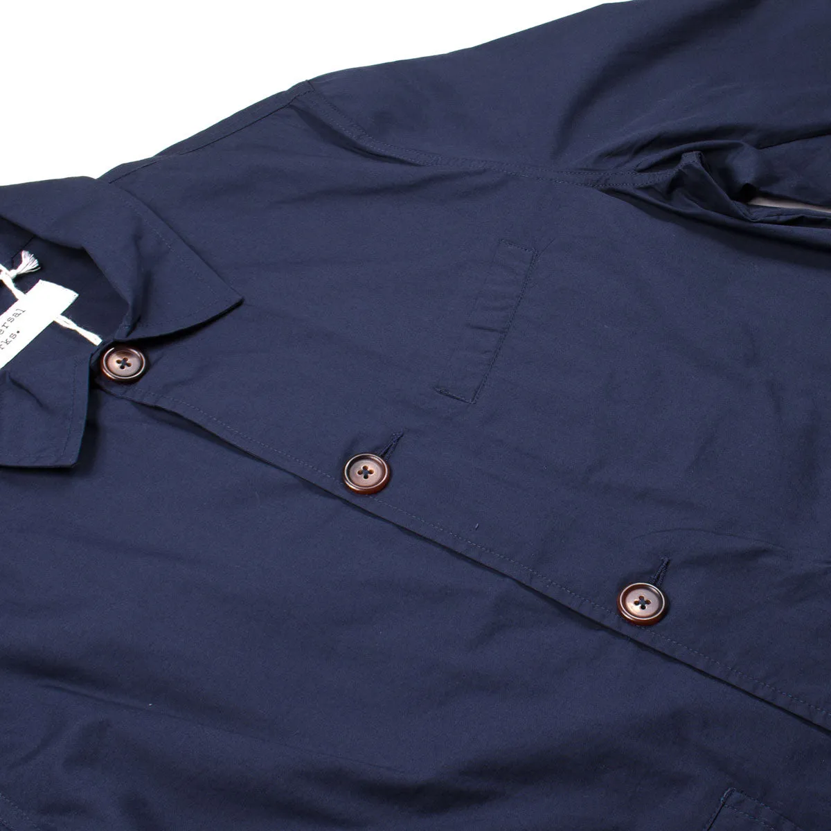 Universal Works - Warmus Jacket Poplin - Navy