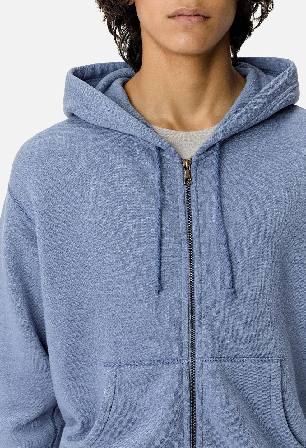 Vintage Fleece Fullzip / Blue