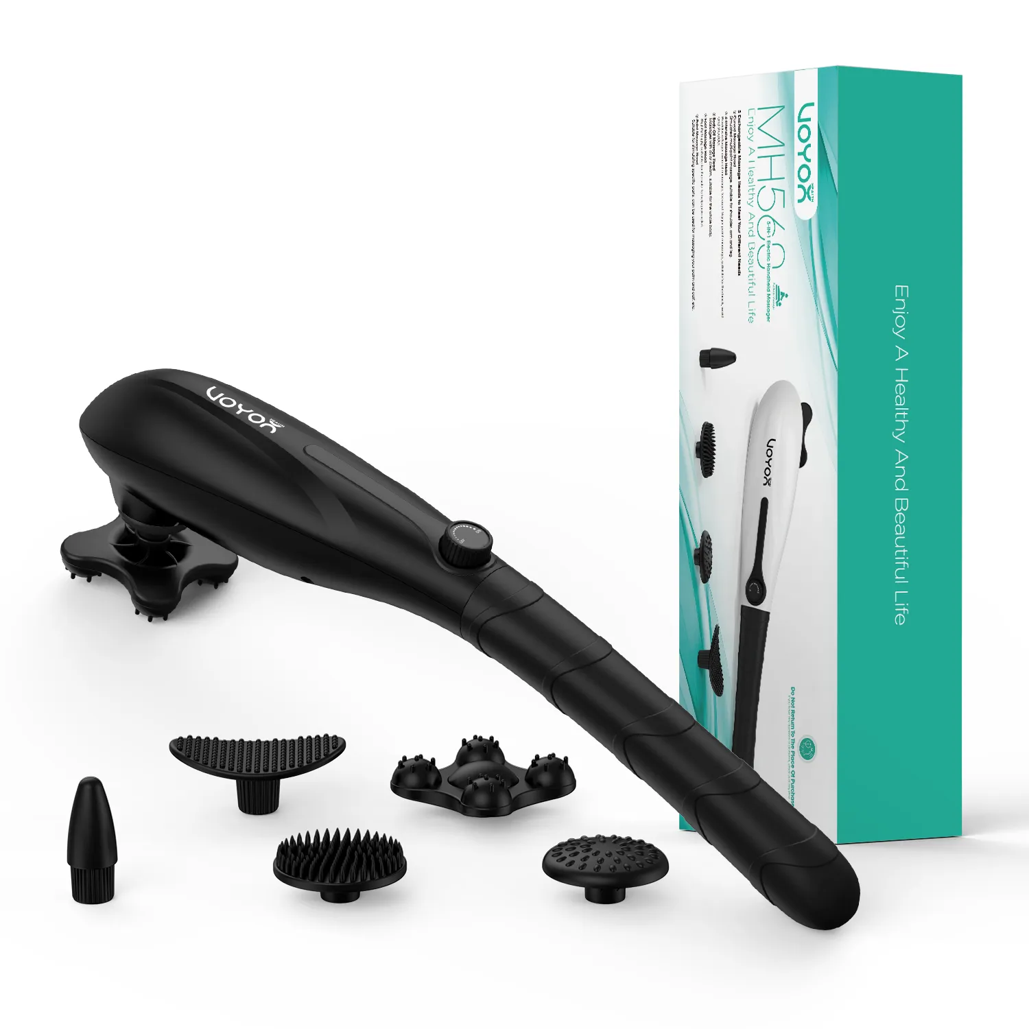 VOYOR-HEALTH Cordless Long Handle Percussion Massager MH560