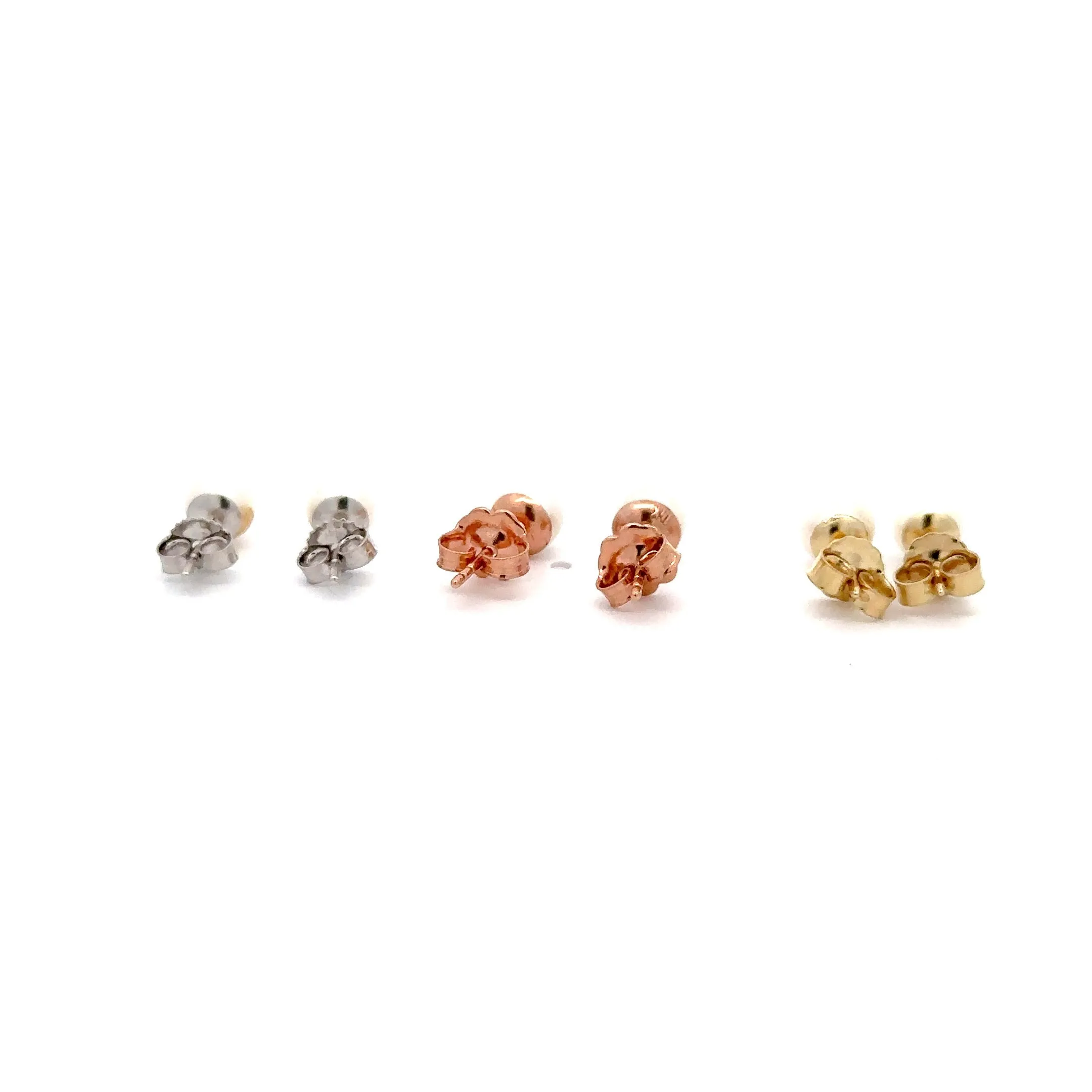 WD1170 14kt Gold 5mm Cultured Pearl Studs