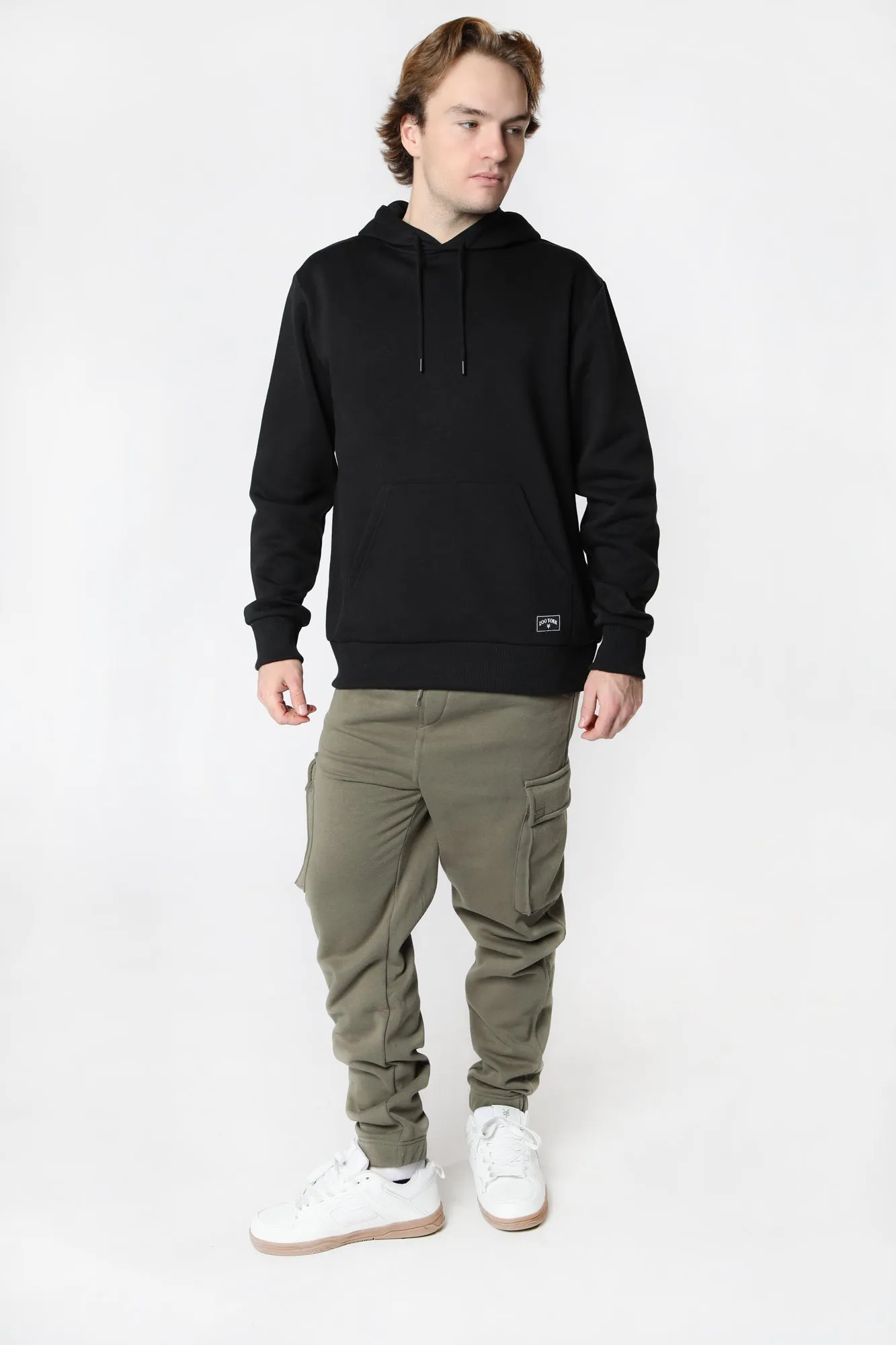 West49 Mens Fleece Cargo Jogger