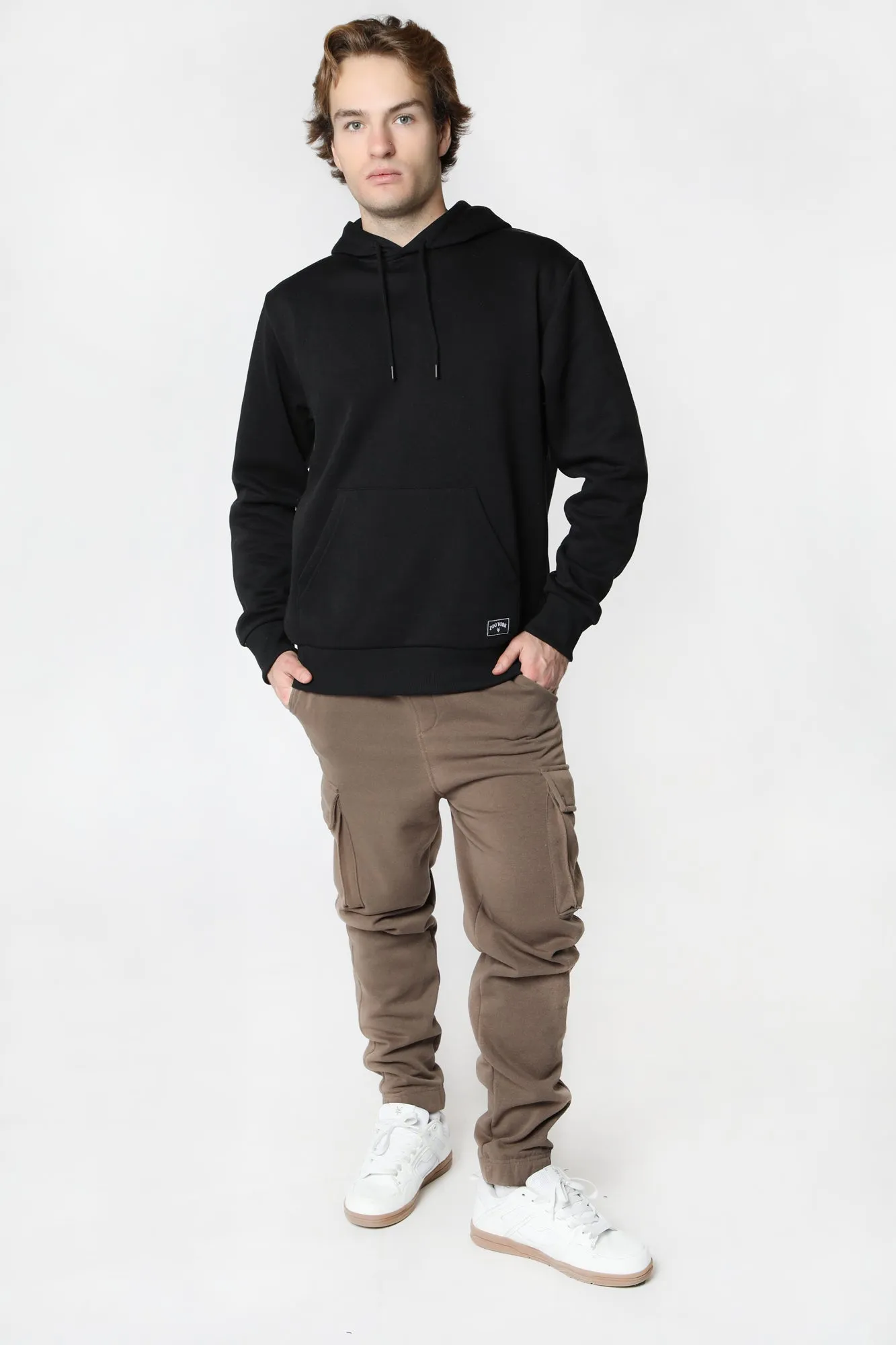 West49 Mens Fleece Cargo Jogger