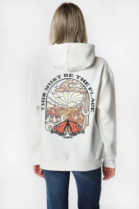 Womens Enygma This Must Be the Place Graphic Hoodie