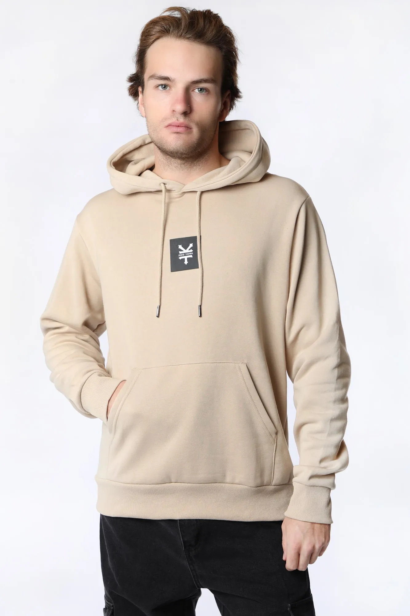 Zoo York Mens Square Logo Hoodie